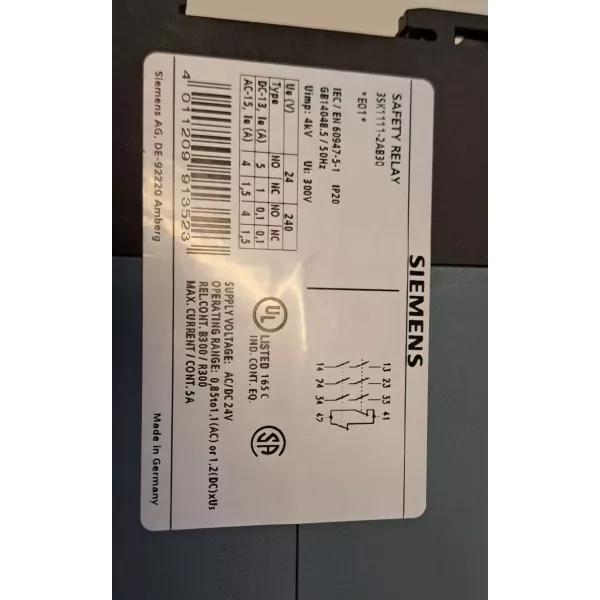 SIEMENS 3SK11112AB30