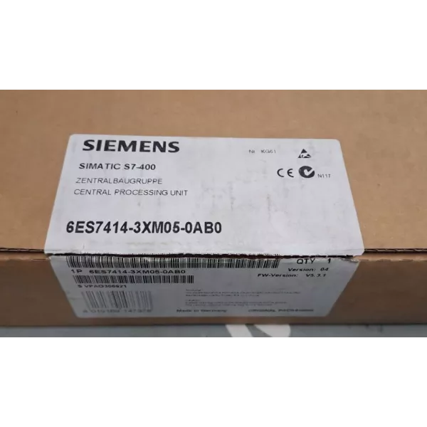 SIEMENS 6ES7414-3XM05-0AB0
