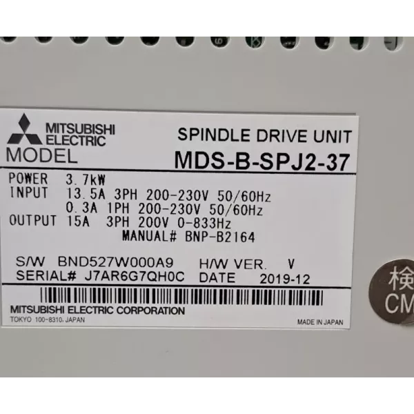 MITSUBISHI  MDS-B-SPJ2-37