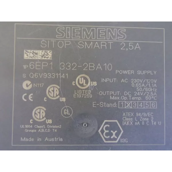 SIEMENS 6EP1332-2BA10