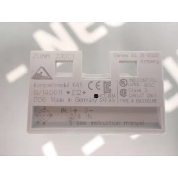 SIEMENS 3RK1200-0CQ20-0AA3