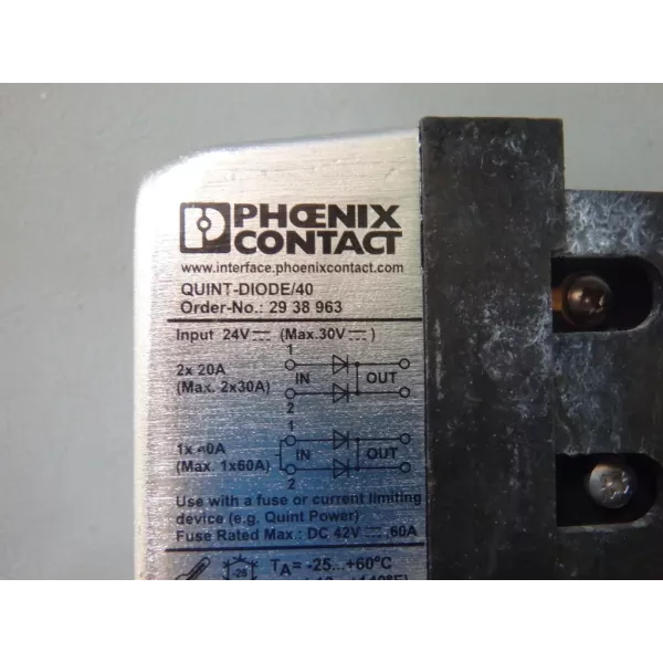 PHOENIX CONTACT  QUINT-DIODE/40