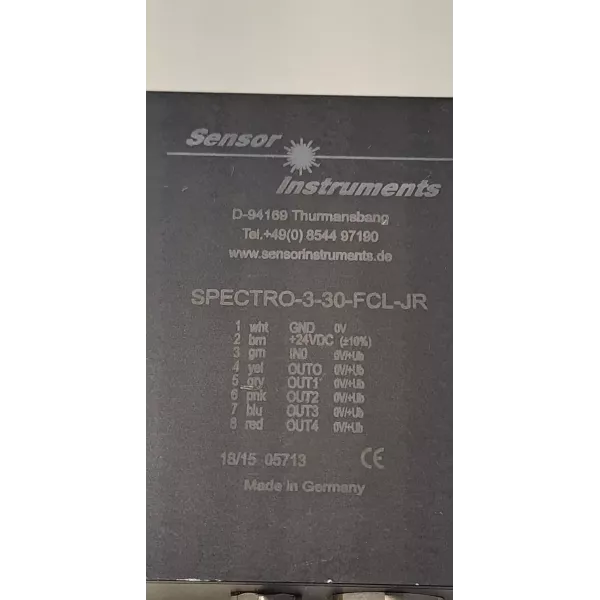 SENSOR INSTRUMENTS SPECTRO-3-30-FCL-JR