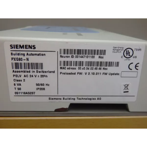 SIEMENS PXG80-N