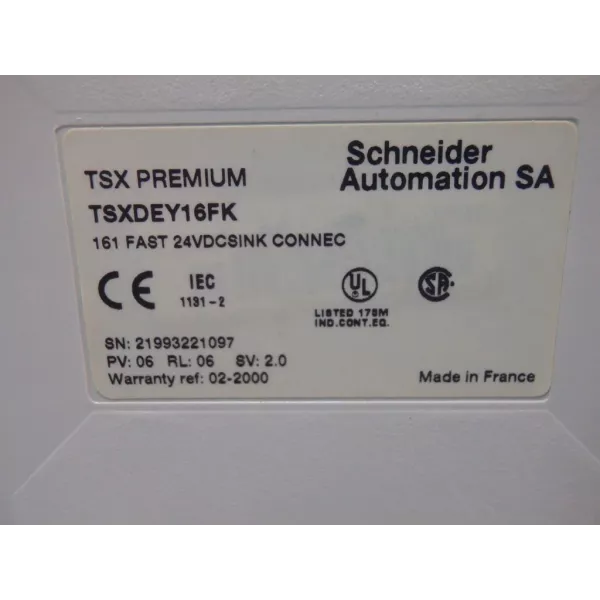 SCHNEIDER  TSXDEY16FK