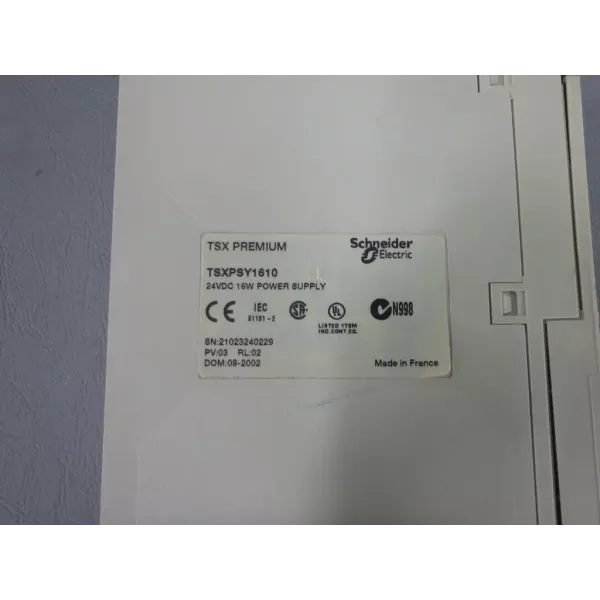 SCHNEIDER  TSXPSY1610