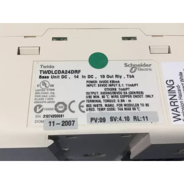 SCHNEIDER  TWDLCDA24DRF