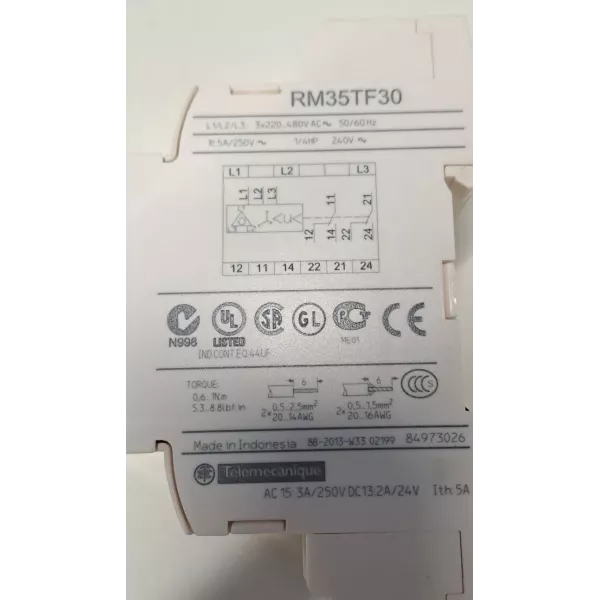 TÉLÉMÉCANIQUE  RM35TF30