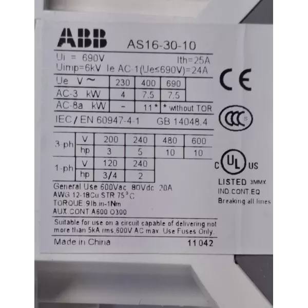 ABB AS16-30-10-20