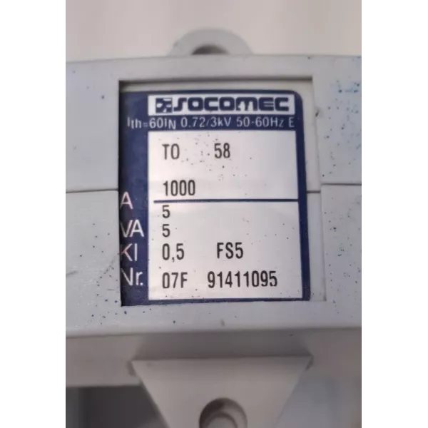 SOCOMEC  TO58 1000A
