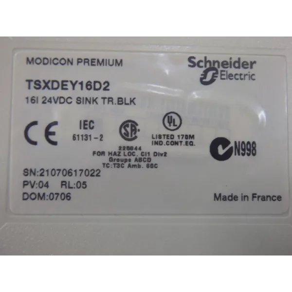 SCHNEIDER  TSXDEY16D2