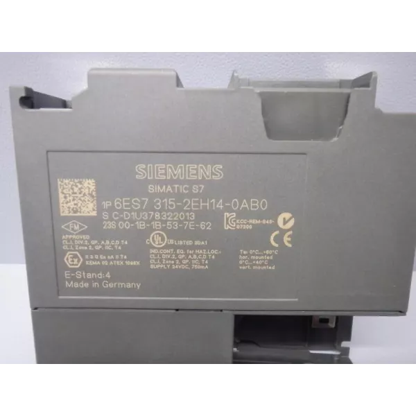SIEMENS 6ES7315-2EH14-0AB0