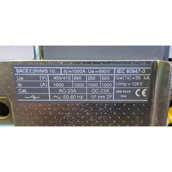 ABB SACE E2N/MS10
