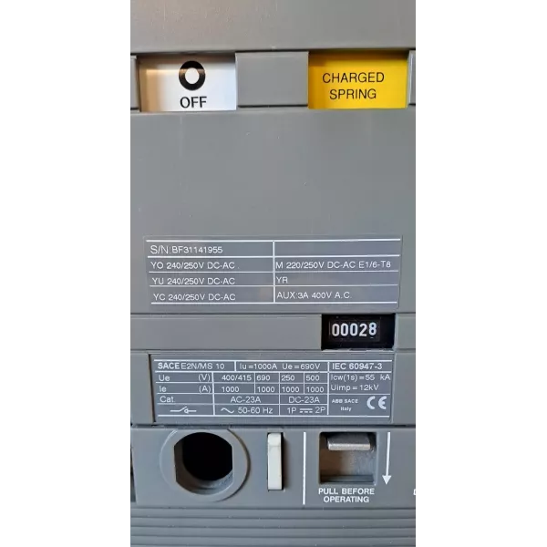 ABB SACE E2N/MS10