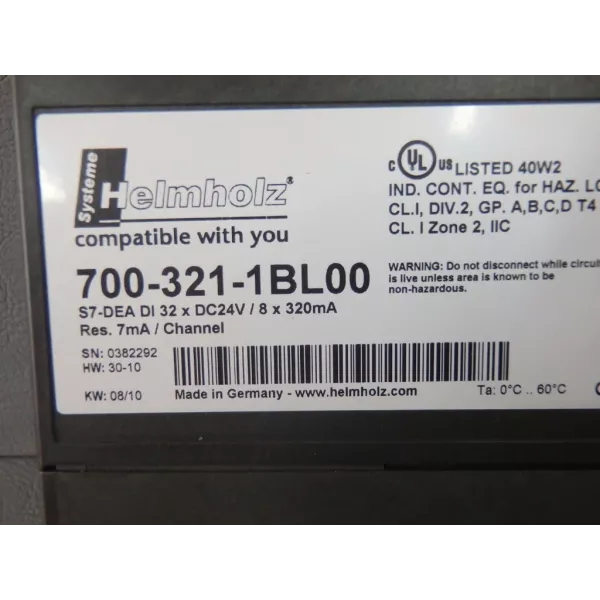 HELMHOLZ 700-321-1BL00