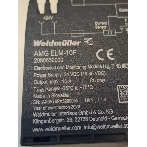 WEIDMULLER  AMGELM-10F