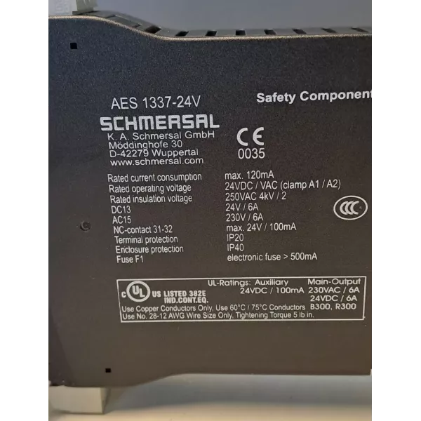 SCHMERSAL  AES1337-24V