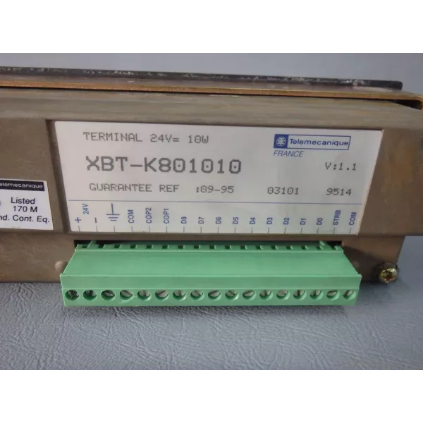 TÉLÉMÉCANIQUE  XBT-K801010