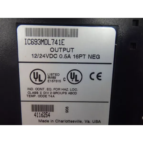 GE FANUC  IC693MDL741