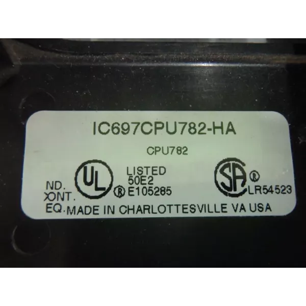 GE FANUC  IC697CPU782HA