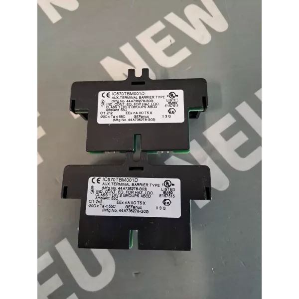 GE FANUC  IC670TMB001D