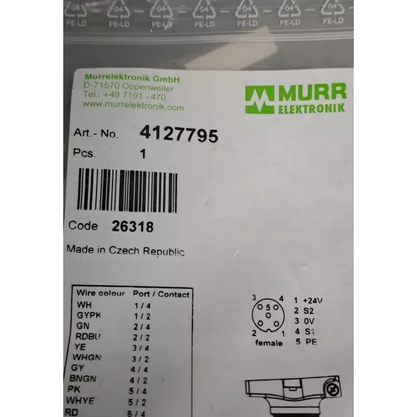 MURR ELEKTRONIK  4127795