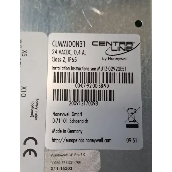 HONEYWELL CLMMI00N31