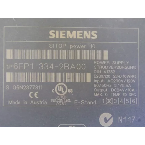 SIEMENS 6EP1334-2BA00