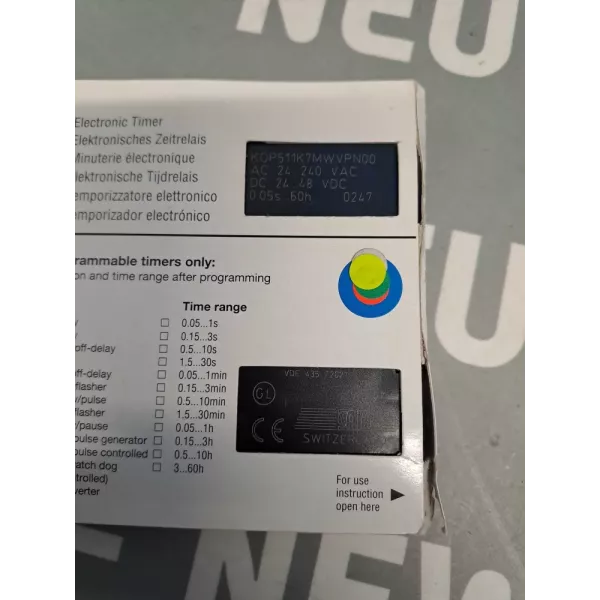 SAIA BURGESS K0P511K7MWVPN00