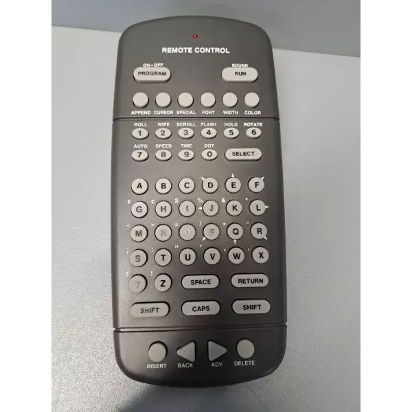 ADAPTIVE MICRO SYSTEMS REMOTE CONTROL ALPHA 