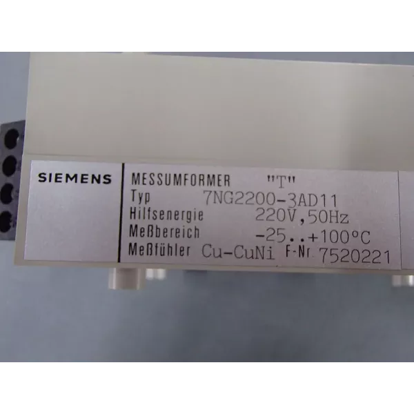 SIEMENS 7NG2200-3AD11