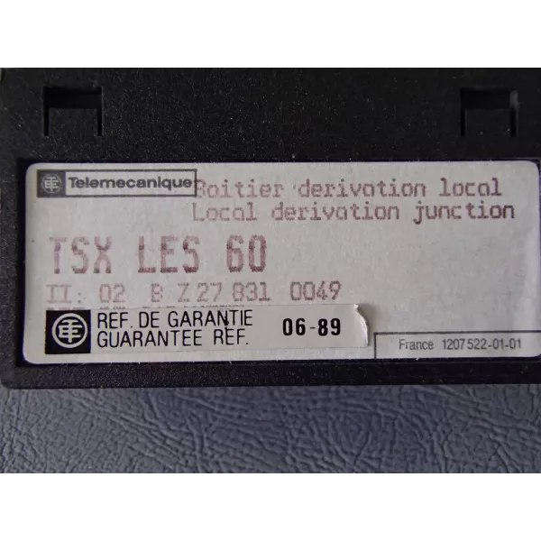 TÉLÉMÉCANIQUE  TSXLES60