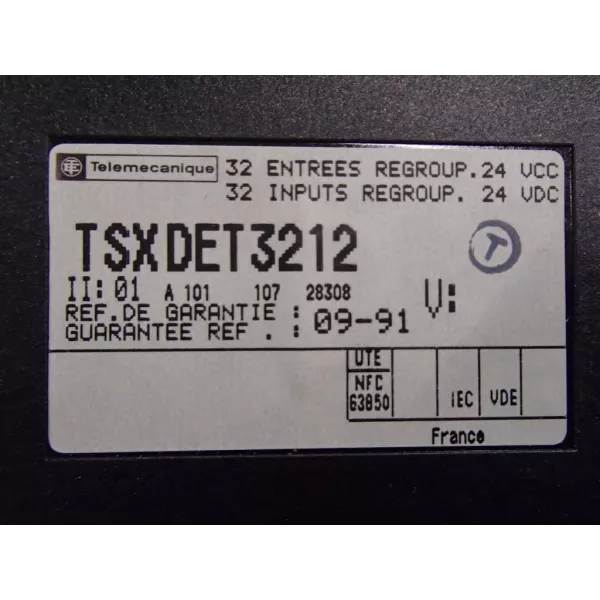 TÉLÉMÉCANIQUE  TSXDET3212