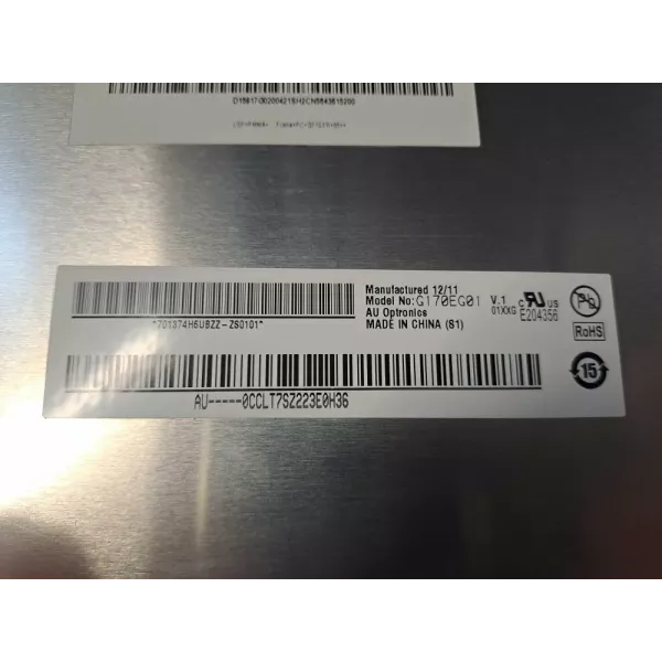 AU OPTRONICS G170EG01