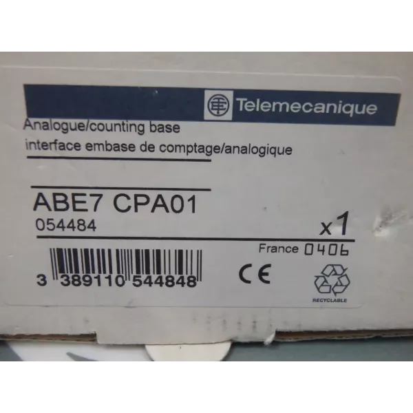 TÉLÉMÉCANIQUE  ABE7-CPA01