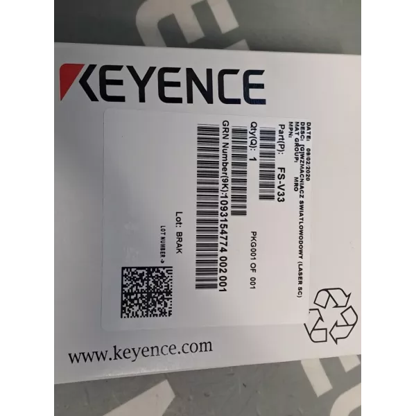 KEYENCE  FS-V33