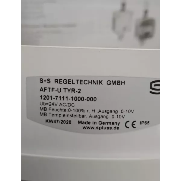 S+S REGELTECHNIK AFTF-U TYR-2