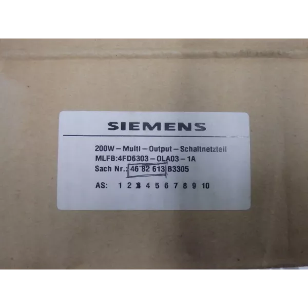SIEMENS 4FD6303-0LA03-1A