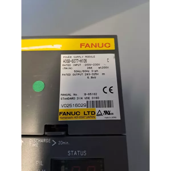 FANUC  A06B6077H106
