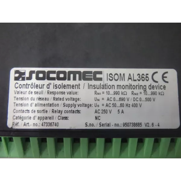 SOCOMEC  ISOMAL365