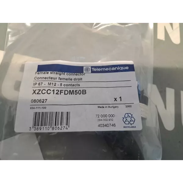 TÉLÉMÉCANIQUE  XZCC12FDM50B