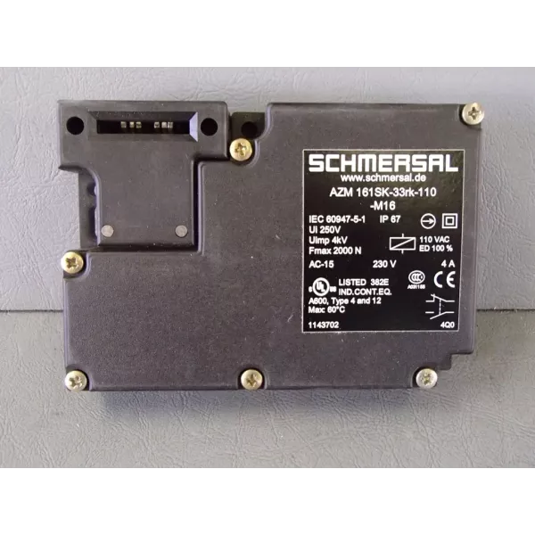 SCHMERSAL  AZM161SK-33RK-110-M16