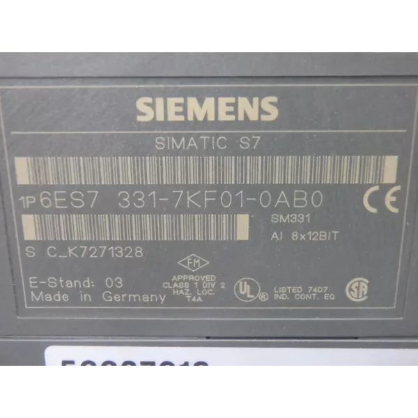 SIEMENS 6ES7331-7KF01-0AB0