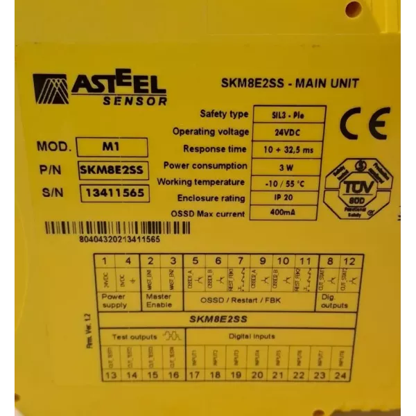 ASTEEL SENSOR SKM8E2SS