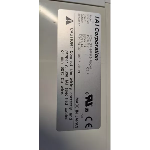 IAI CORPORATION  PCON-CFA-86PWAI-PN-2-0