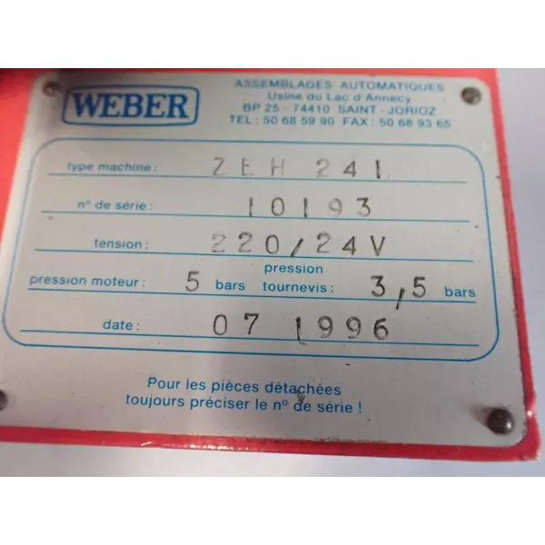 WEBER ZEH241