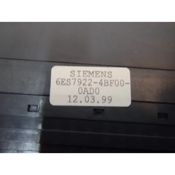 SIEMENS 6ES7922-4BF00-0AD0