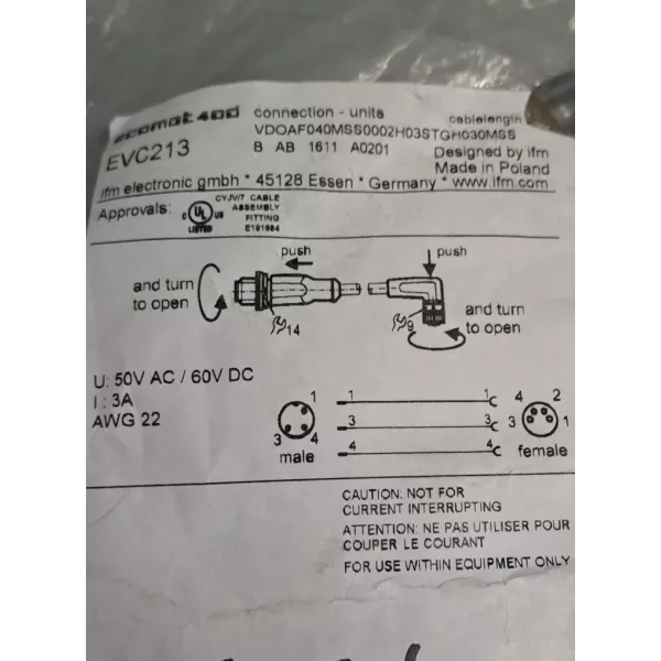 IFM  EVC213