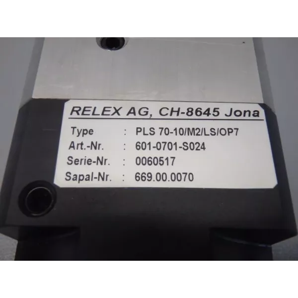 RELEX AG PLS70-10/M2/LS/OP7