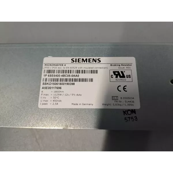 WEISS EF2037A